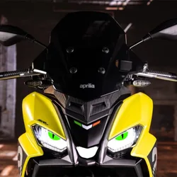For Aprilia SR GT 200 Motorcycle Accessories Front Fairing Headlight Nighttime Sticker Guard