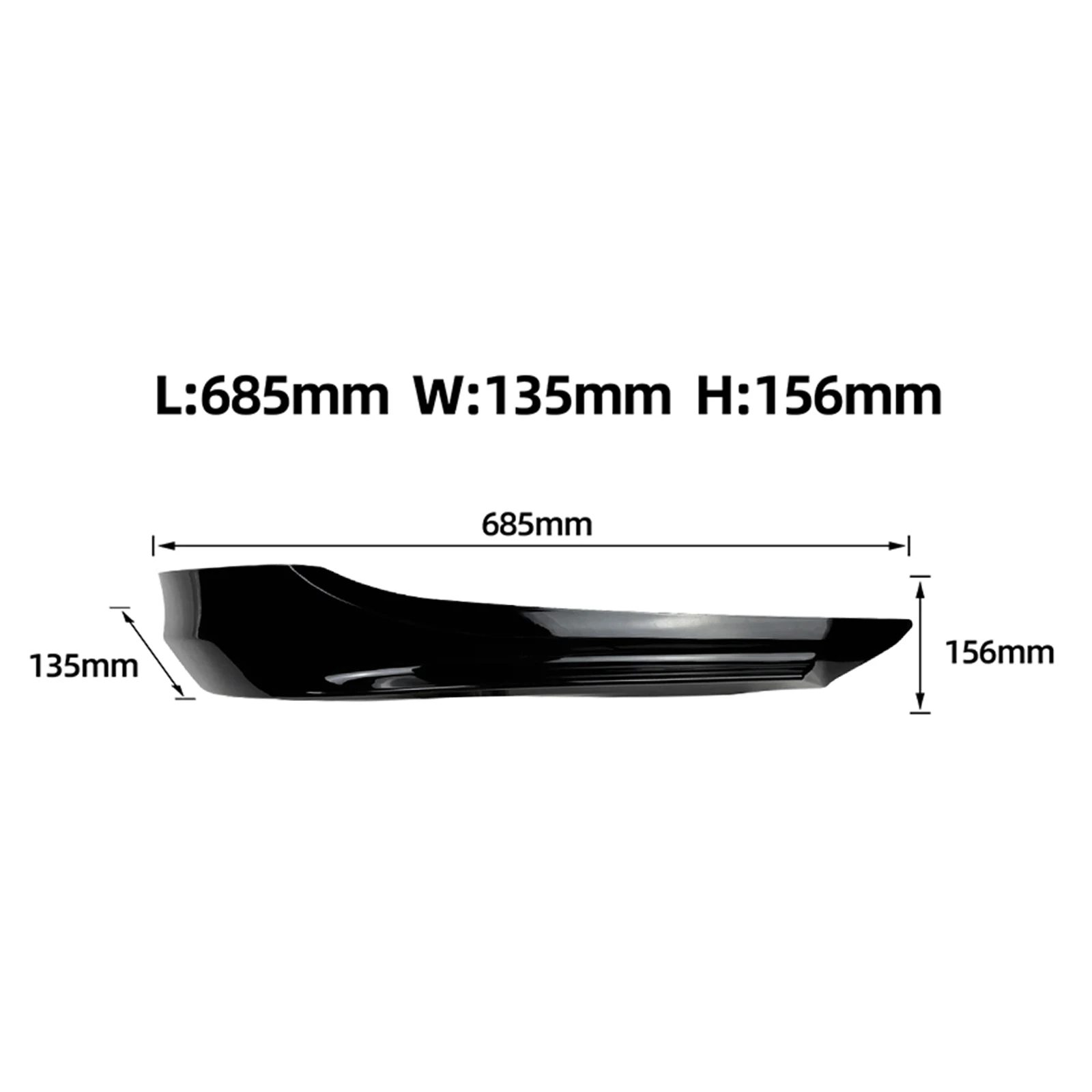 2PCS Front Side Air Vent Cover Trim Intake Spoiler Corner For BMW Base E90 E91 LCI 320i 330i 2009 2010 2011 2012