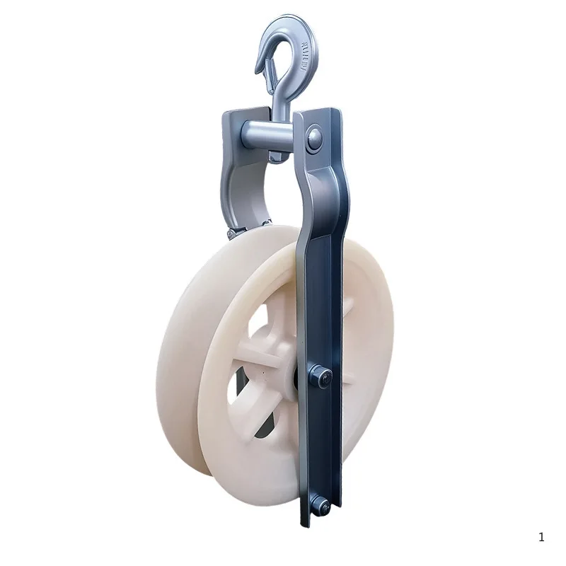 Cable pay-off pulley Small diameter nylon wheel pay-off pulley Electric power construction Overhead wire pulley 660