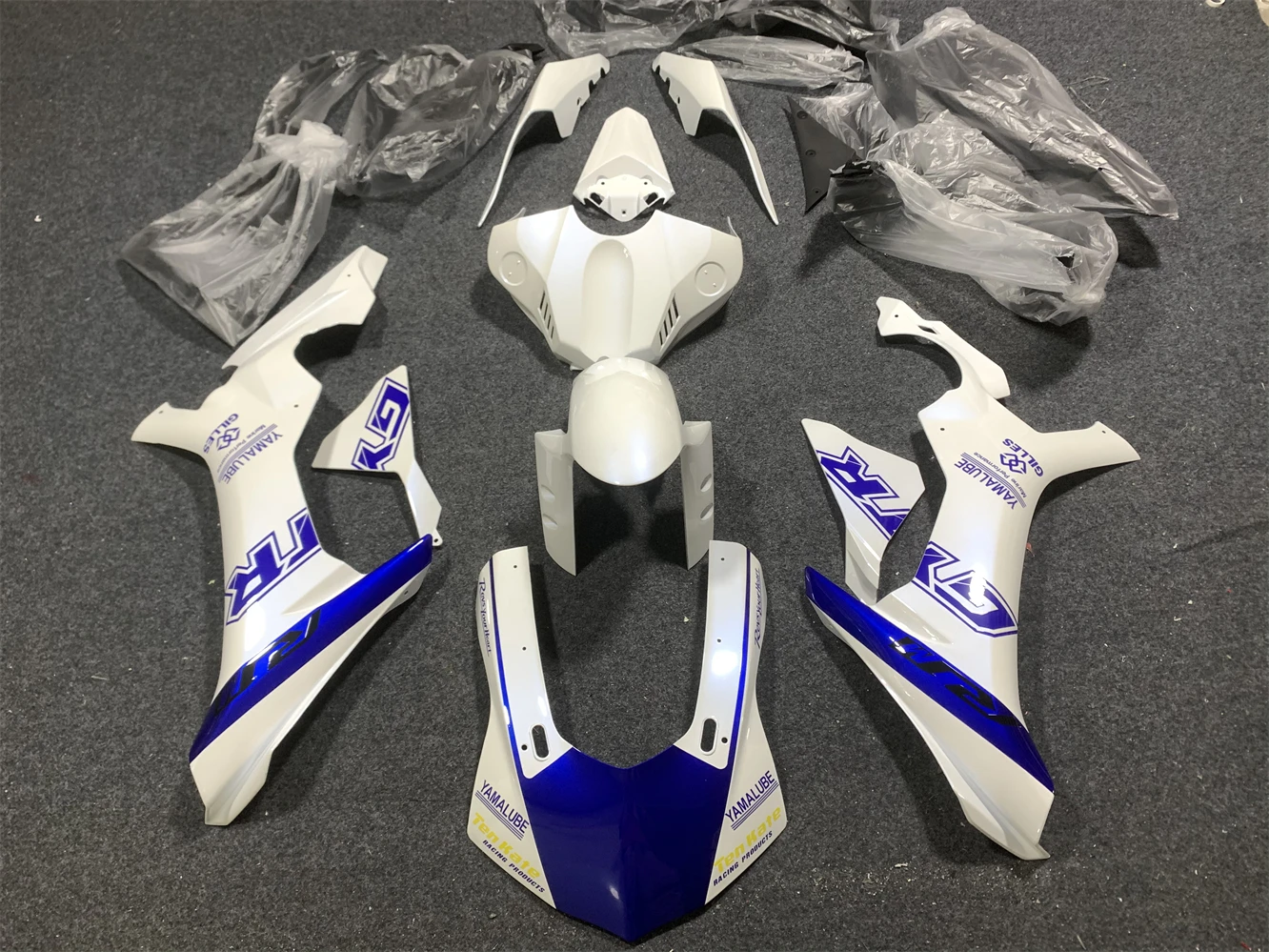 Motorcycle Fairing Kit fits YZF-R1 15 16 17 18 19 YZF1000 2015 2016 2017 2018 2019 Fairing Black Blue motorcycle housing