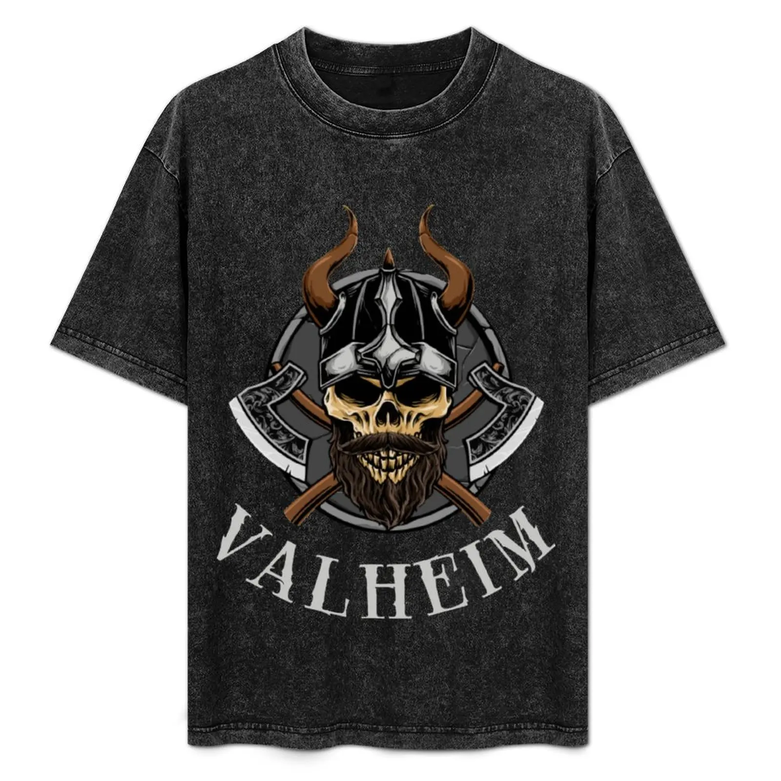 Valheim T-Shirt Labor Work Casual T-Shirt