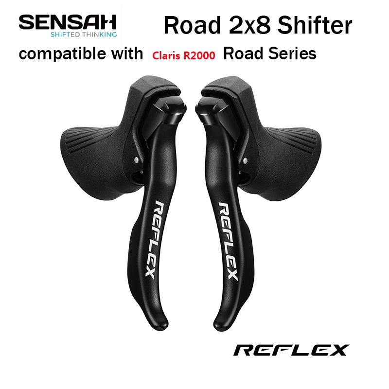 SENSAH Road Bike Shifter 2x8 2X9 2X11 Speed Brake Lever for Ultglegra 105 Sora Claris