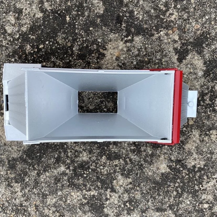 1/32 nuovo arrivo prezzo speciale pressofuso in plastica camion merci rimorchio tramoggia modello posteriore modello di conversione collezione di parti display