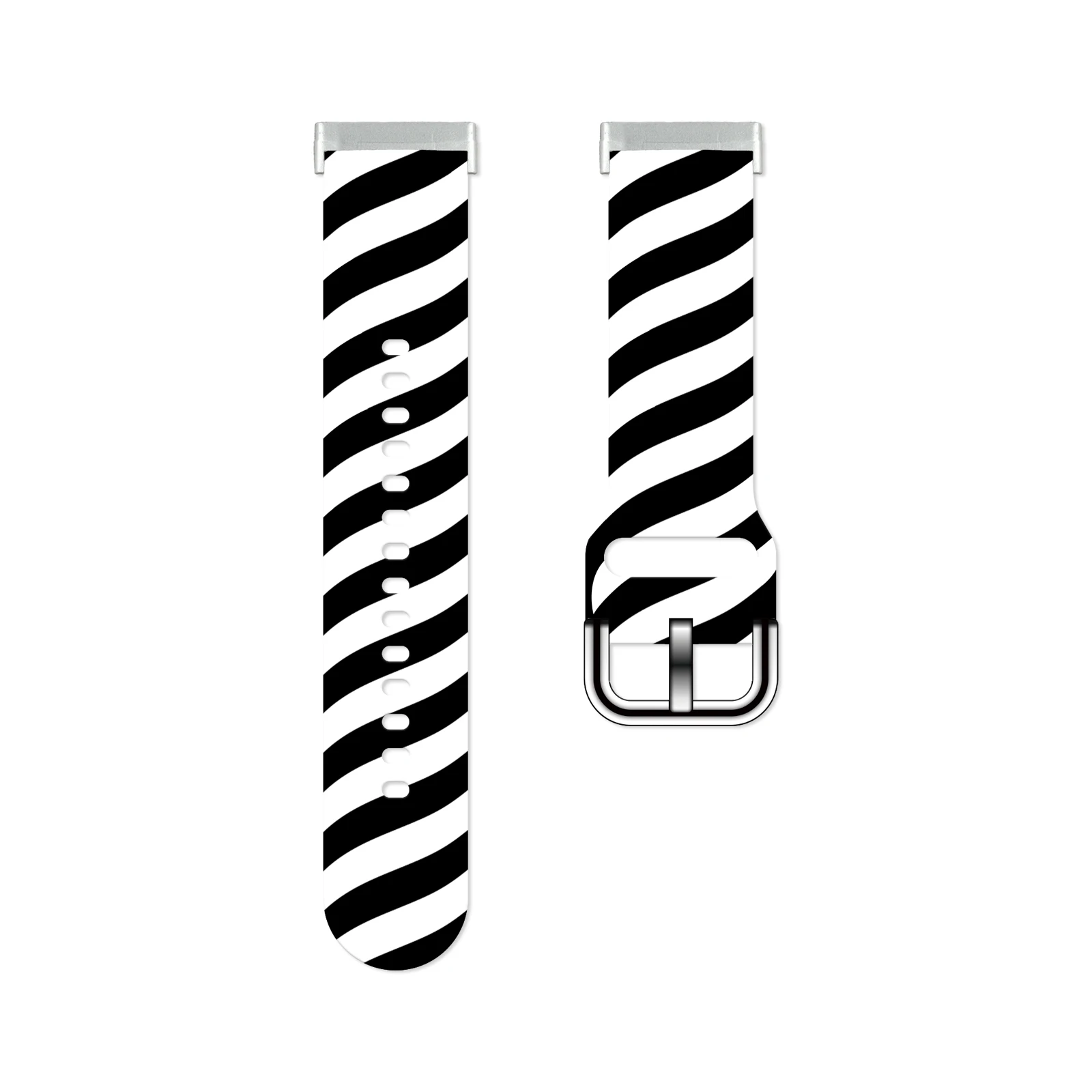 

Wave Pattern Series Printed Strap for Fitbit Versa 4/3 Watchband Replaceable Bracelet for Fitbit Sense 2/1 Band for Party Gifts