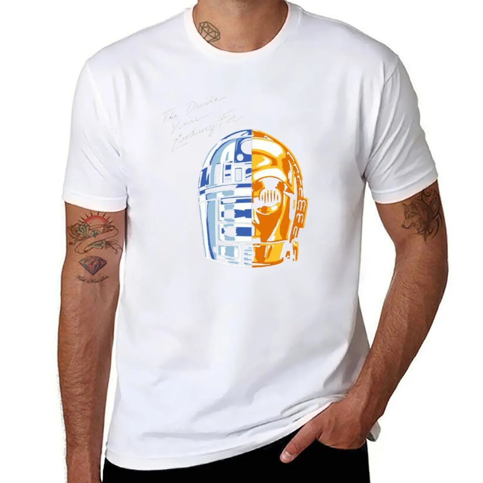 

Daft Droids T-Shirt cotton t shirt pack t shirts for man graphic vintage T-Shirt