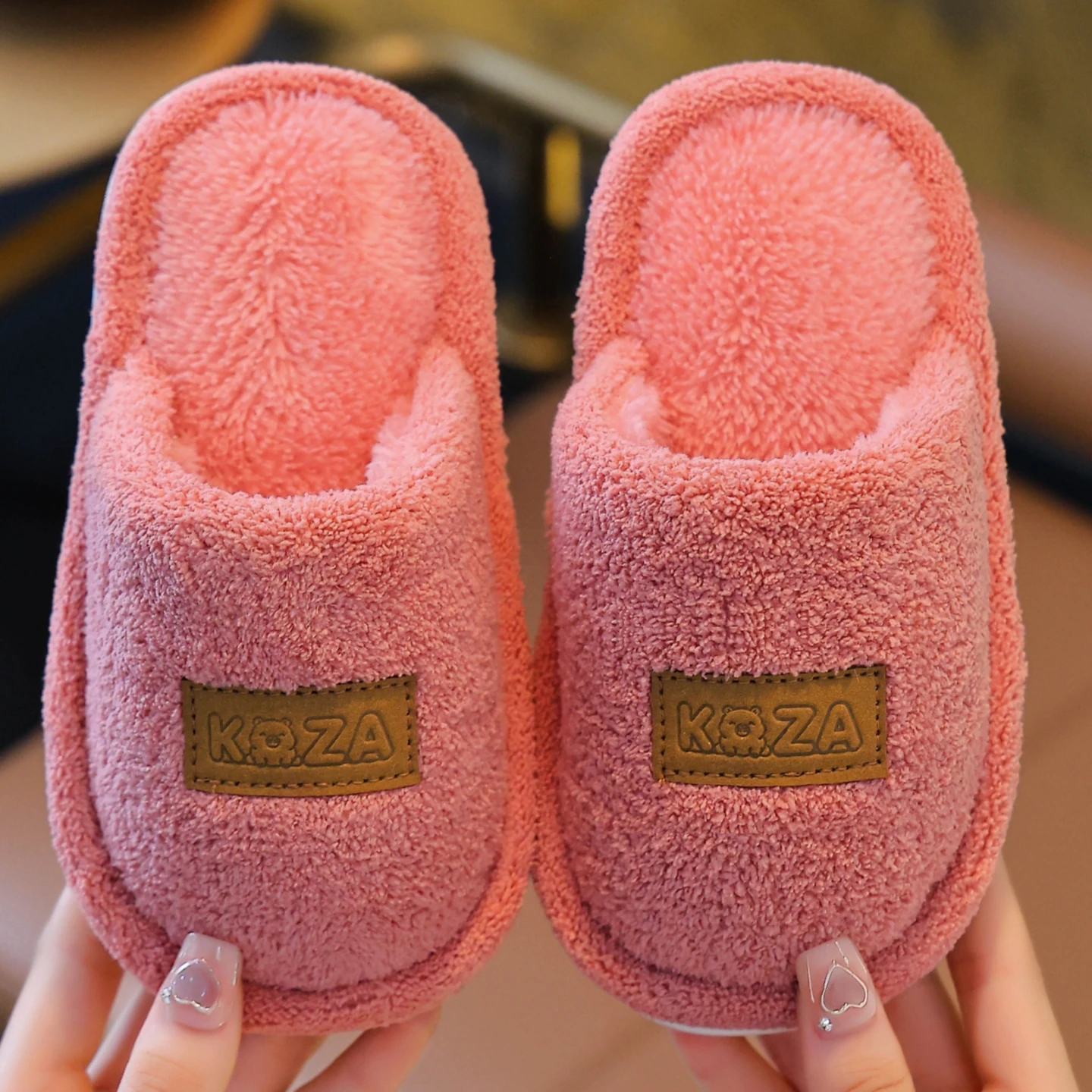 New Winter Kids House Shoes, Simple Casual Style, Boys Girls Students Daily Comfortable Home Shoes