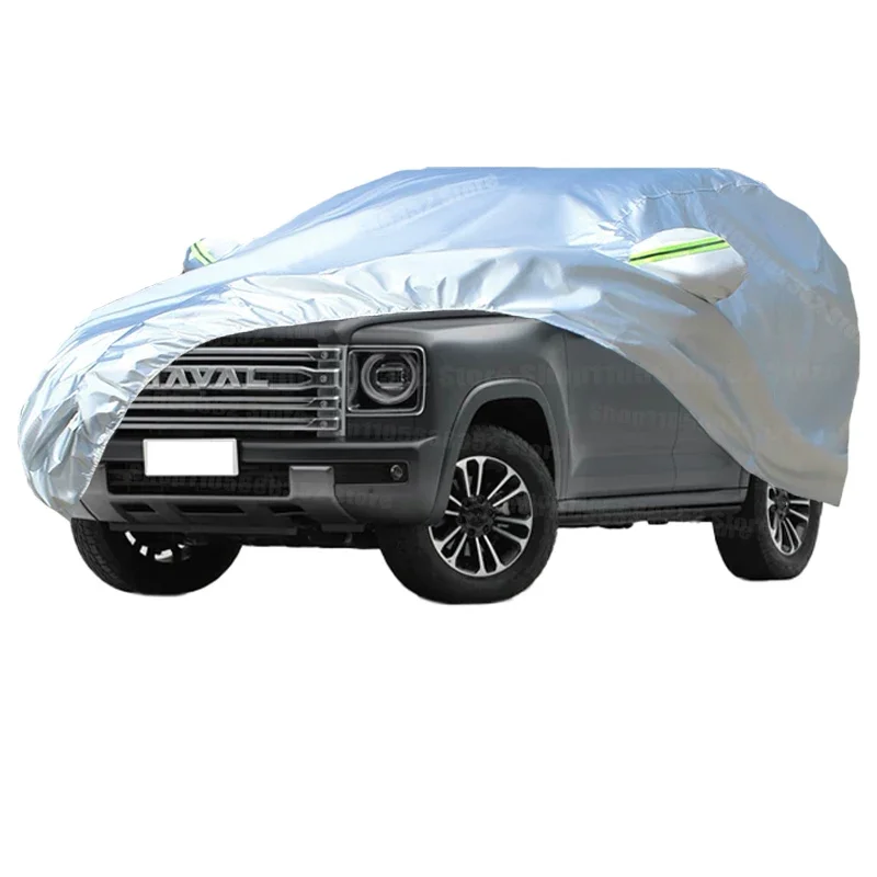 For Haval H9 Car Cover Outdoor Protection Covers Snow Sunshade Waterproof Dustproof Exterior UV Car Accessories