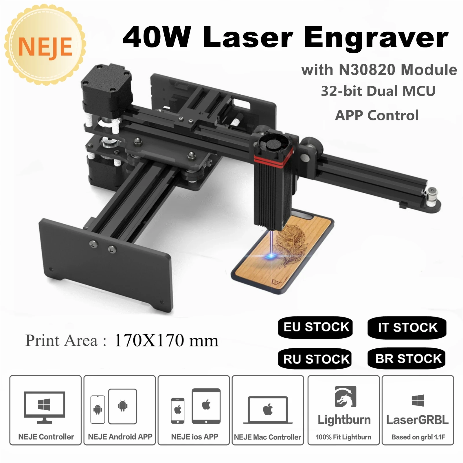 Neje 5 N30820 40W D… - image