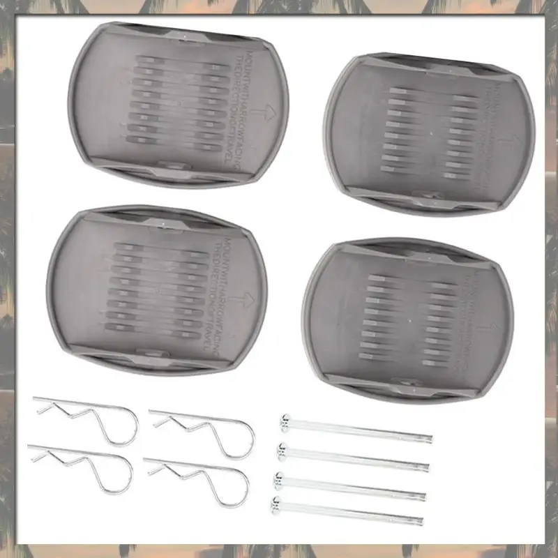 A70U Nieuw Voor Trailers RV Jack Lift Pad Caravan Jack Pads Leveler Wiel Voet Been Ondersteuning Jacking Lift Pad Ondersteuning Stand