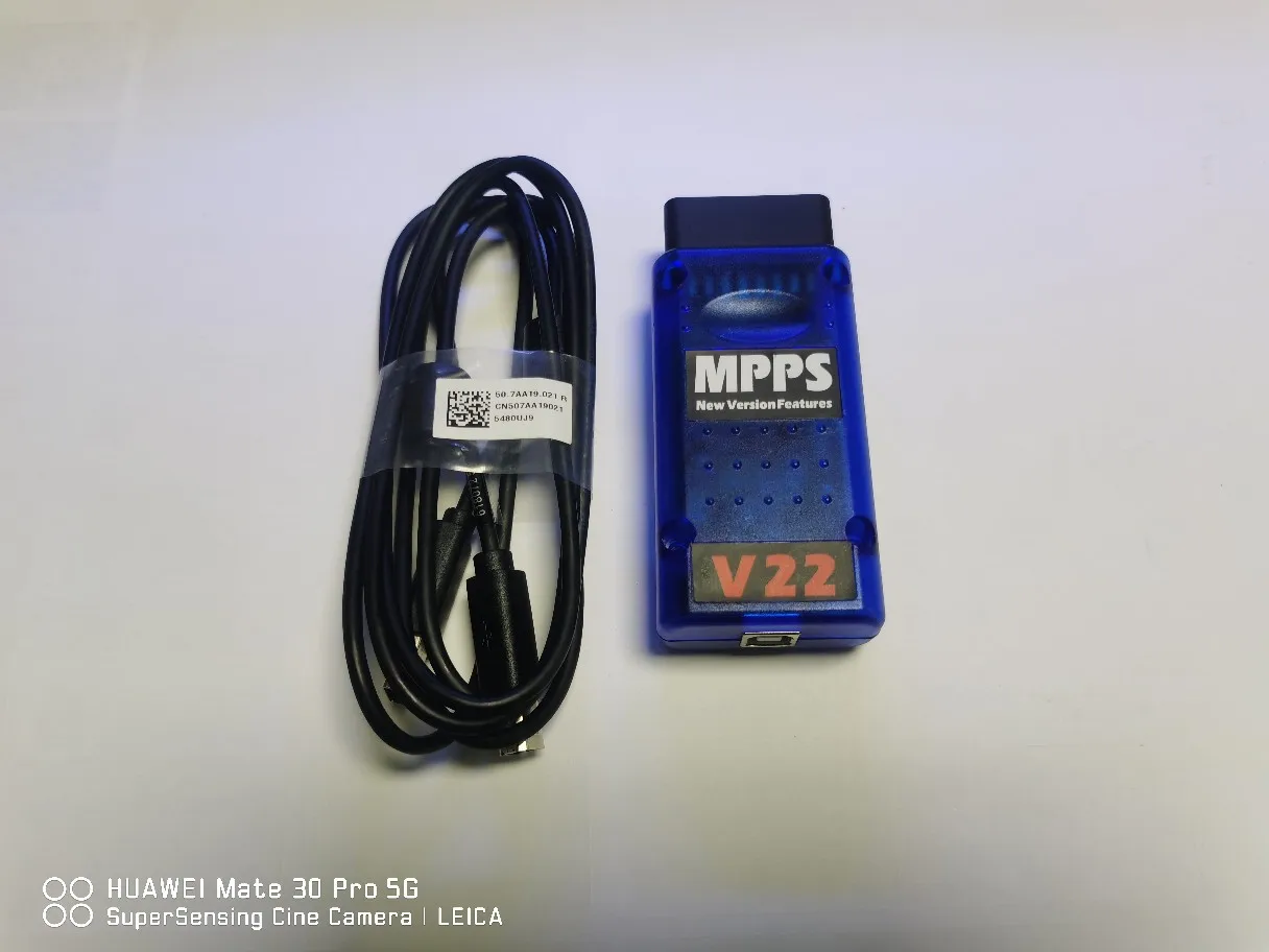 mpps v22 three-core starting cable full set of ECU power upgrade