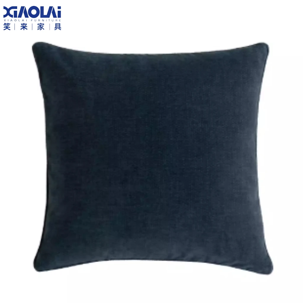 

Modern Minimalist Feather Lumbar Pillow for Living Room Sofa Luxury Bedside Cushion Goose Feather Filling Home Decor