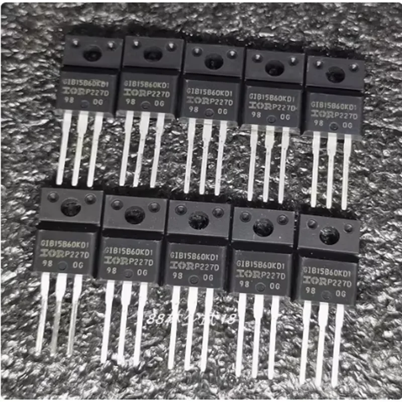 5PCS-20PCS  IRGIB15B60KD1 TO220F  GIB15B60KD1  600V/15A fast-recovery diode used for variable frequency drives UPS motor control