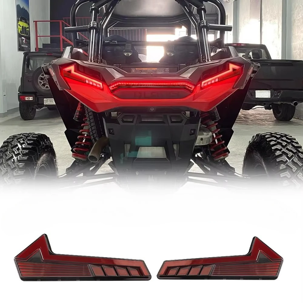 

UTV ATV Led Tail Light for Polaris RZR XP Turbo 1000 RZR XP 4 1000 Sportsman 1000 XP 48 1Pair Rear Running Brake Stop Light
