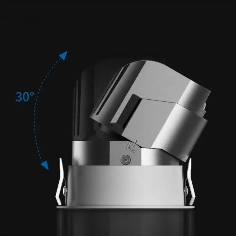 

Commercial Anti-Glare Light Emitting Diode Waterproof Spotlight Aluminum Waterproof Ip65 Indoor Outdoor Recessed Downlight