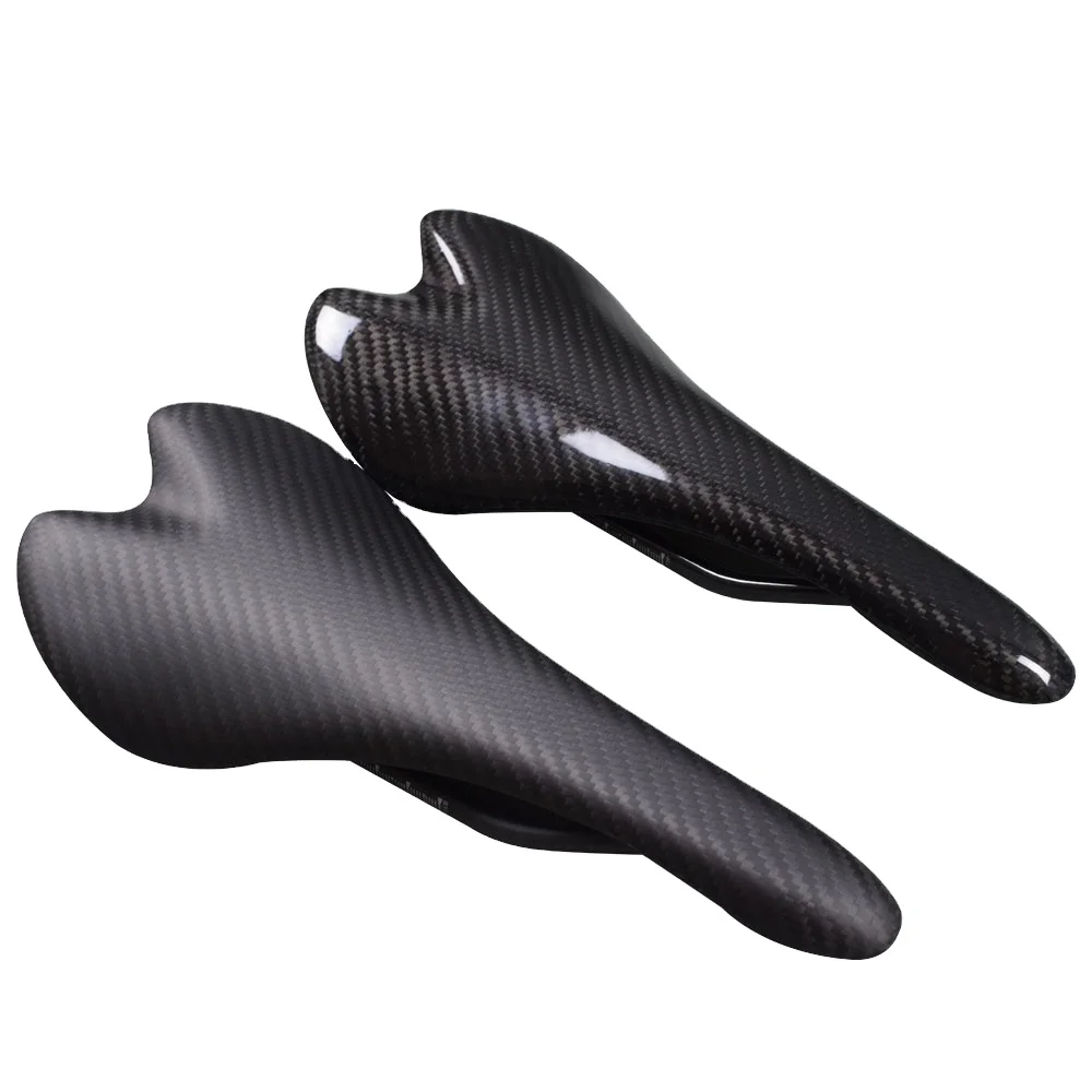 

T800 Full Carbon Bicycle Saddle Seat Rail 7x9mm Dimensions for MTB Road Bike Use with Massage Function