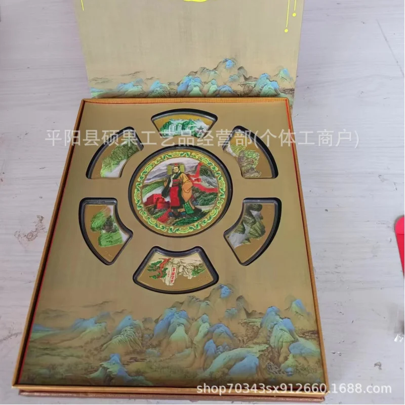 Ornaments Commemorative coin Forbidden City Gold Coin Set Emotional Live Streaming Products Meeting sale gift