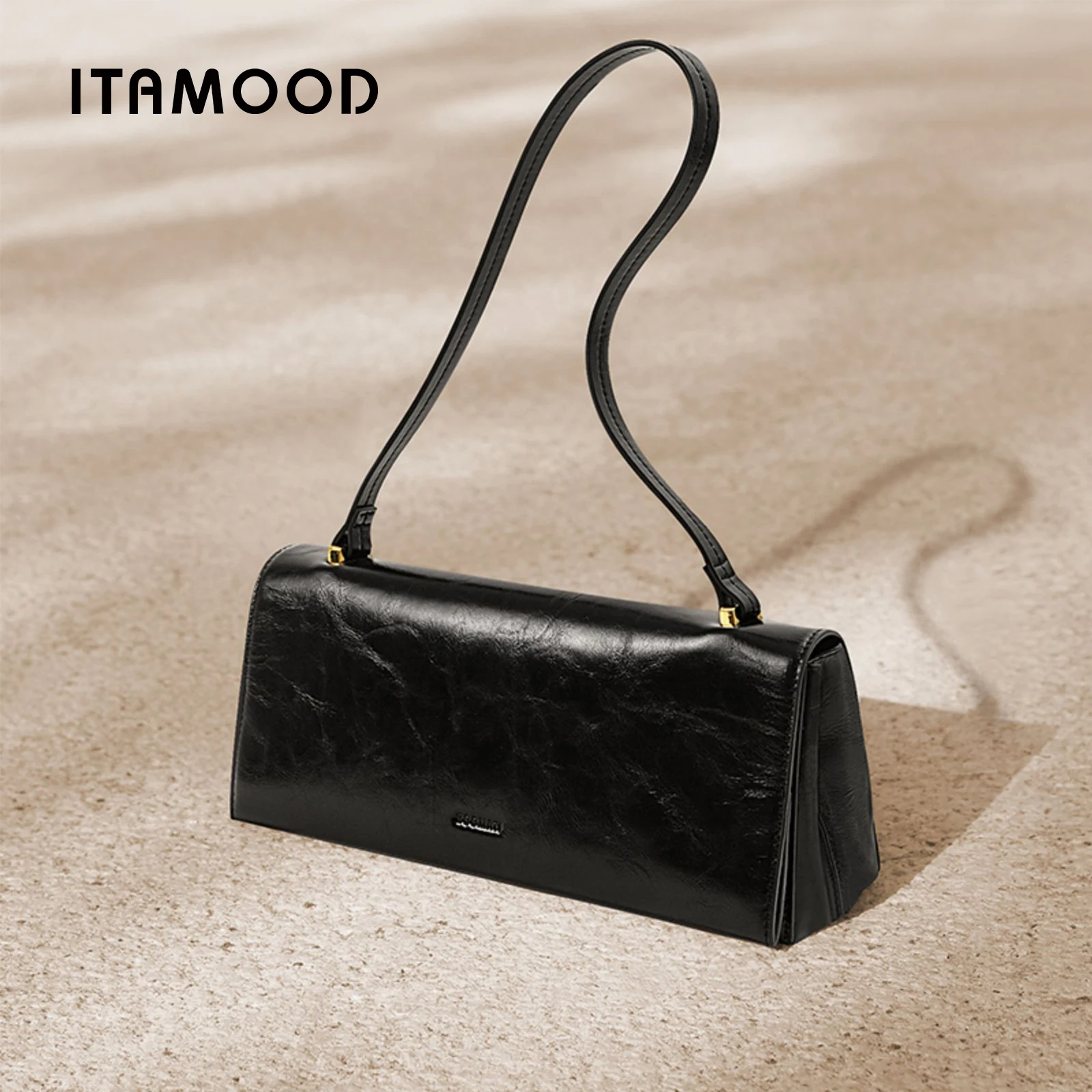 ITAMOOD borsa in pelle di lusso borsa a tracolla retrò originale borsa a catena da donna di moda pendolarismo quotidiano