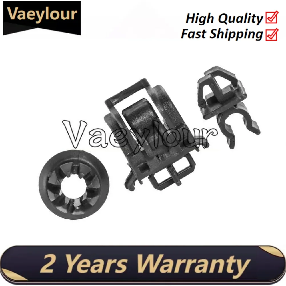 3PCS Car Plastics Clip Hood Rod Holder Opener Stay Grommet Clips 90602-S84-A01 For Honda Accord Odyssey Pilot RB1 90601-S84-A01