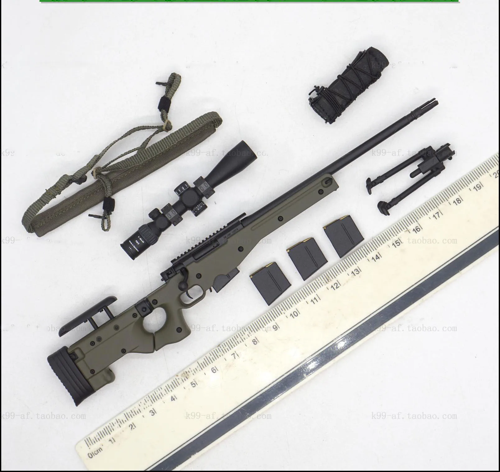 

EASY&SIMPLE ES 26047 1/6 Soldier AWP Sniper Rifle Model Accessories Toy Fit 12'' Action Figure In Stock