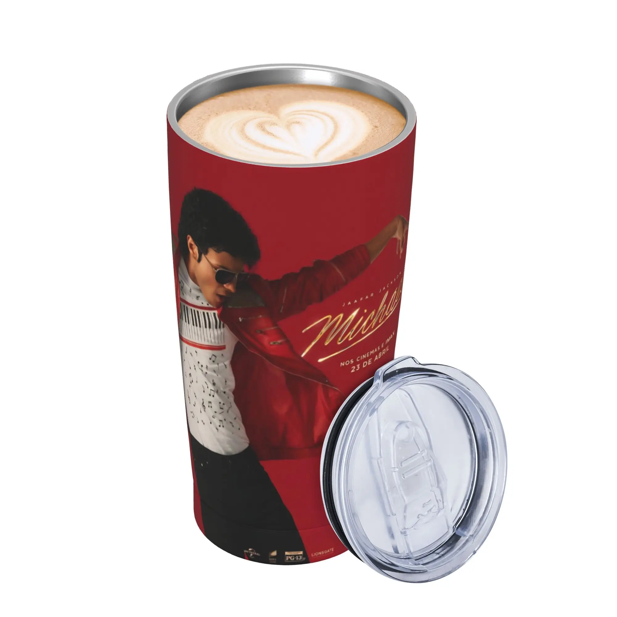 Singer Michael Jacksons MJ Tour 2026 Tumbler Vacuum Insulated  Thermal Cup Stainless Steel Travel Outdoor Mug Water Bottle 20oz
