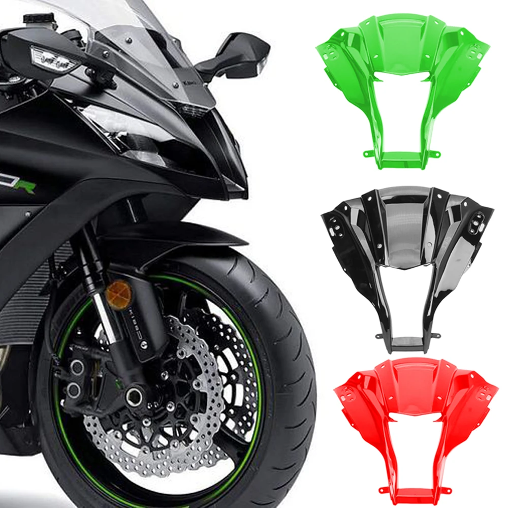 

For Kawasaki Ninja ZX-10R ZX 10R ZX10R 2011 2012 2013 2014 2015 Motocycle Front Upper Fairing Motobike Accessories Cowling Cover