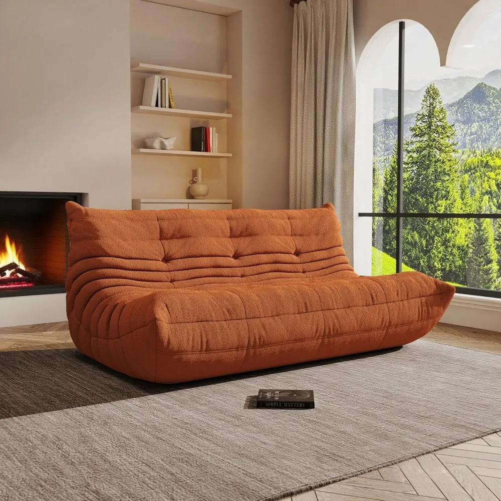 

Bean Bag Chair, Oversized Bean Bag Chair for Living Room, Fireside Chair for Adults with Memory Foam Filled, Big Accent Lounge F