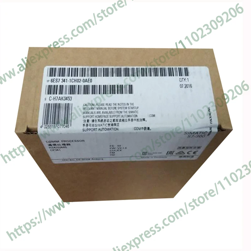 

New Original Plc Controller S7-300 6ES7341-1CH02-0AE0 6ES7 341-1CH02-0AE0 Processor Module Immediate delivery