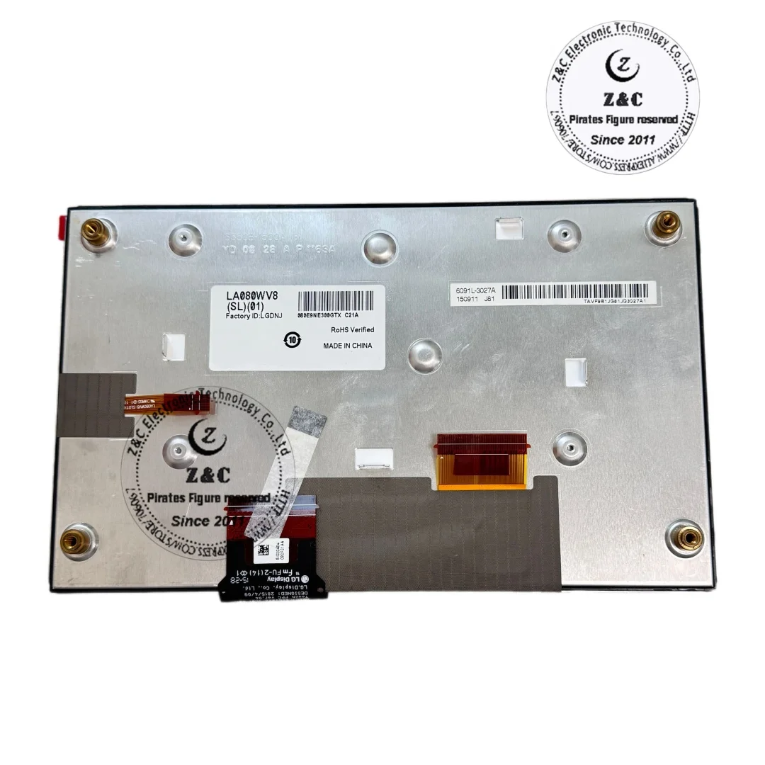 

LA080WV8-SL01 Замена Kia Soul, Kia Optima, Kia Sorento Radio Navi 8 "ЖК-дисплей с сенсорным OEM
