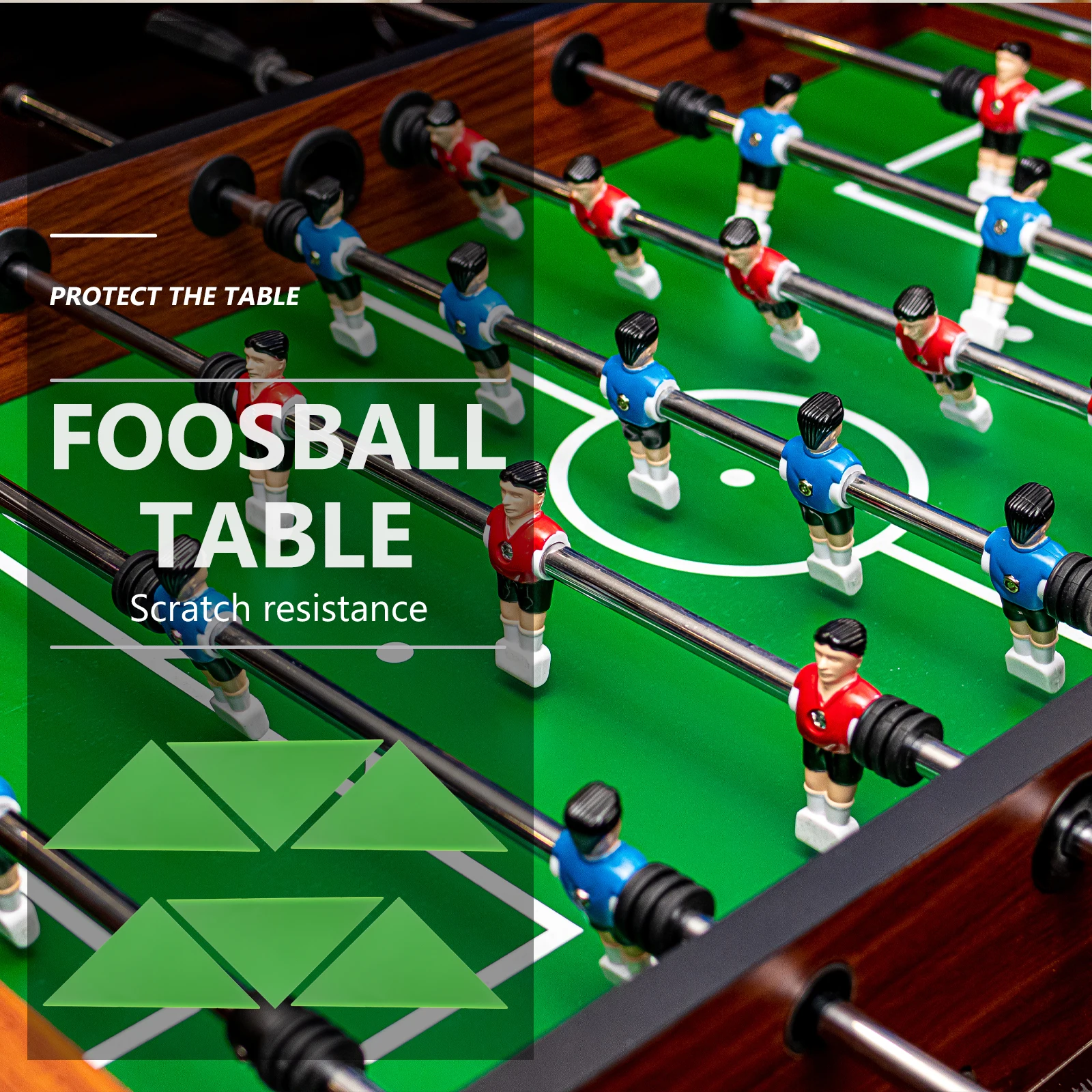 

6 Pcs Football Table Accessories Corner Bumper Guards Protector Machine Plastic