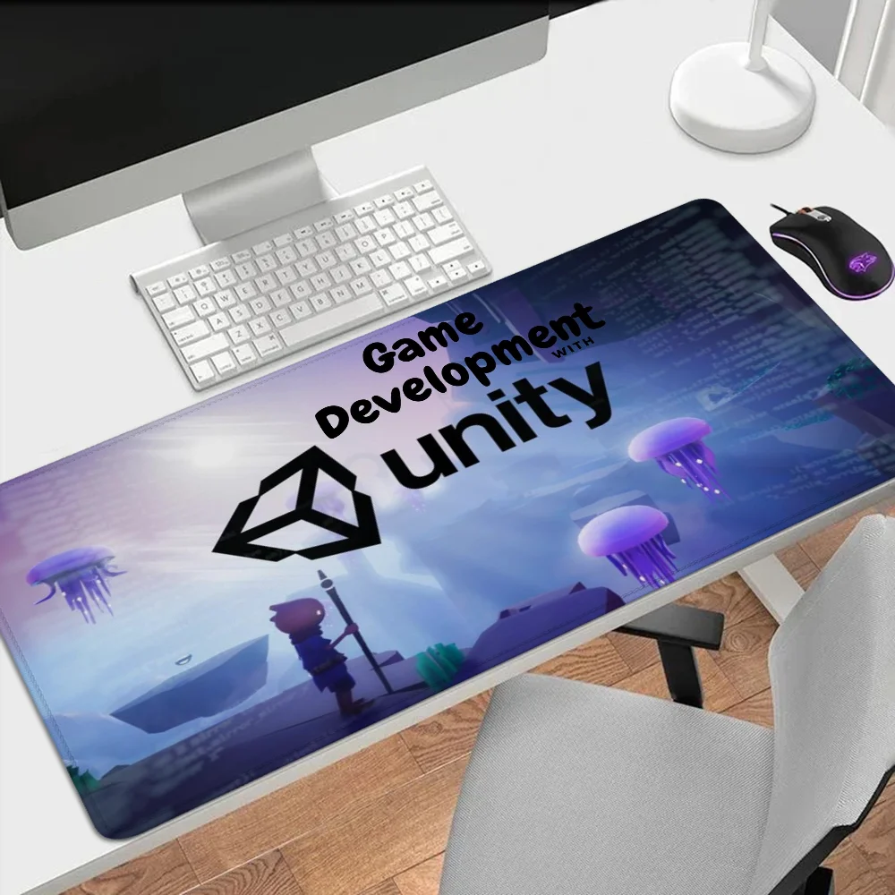 Large Xxl Mouse Pad Desk Mat Gaming Mats U-Unity Computer Offices Keyboard Pc Cabinet Mousepad Gamer Accessories 900x400 Carpet