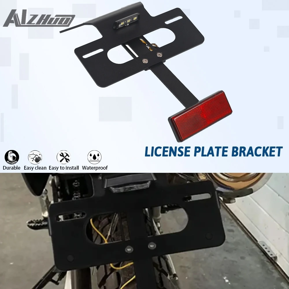 

DR650 S SE 2026 2025 License Plate Holder Bracket For Suzuki DR650SE DR650S DR650 1996-2024 Rear Tail Tidy Fender Eliminator