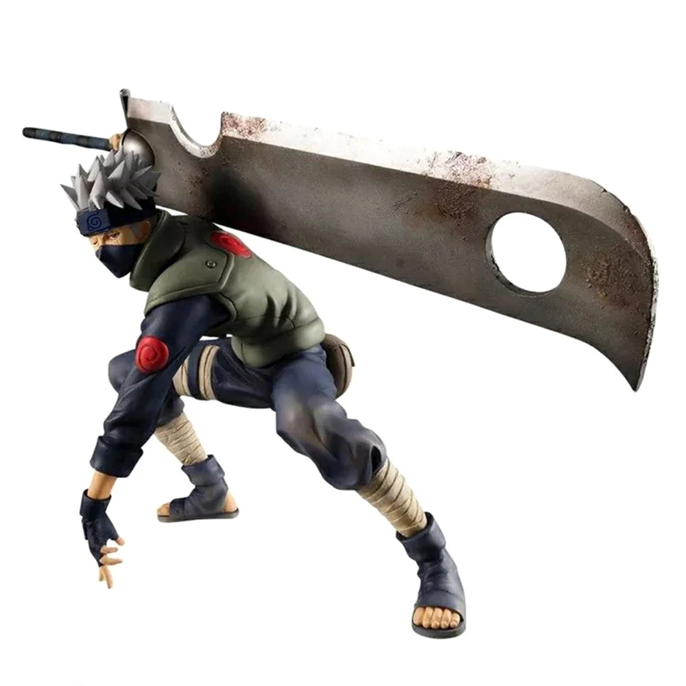 Hatake Kakashi Figuren Anime Naruto Figur NARUTO Actionfigur Zubehör Auto-Ornamente Cartoon Kinderspielzeug Coole Geburtstagsgeschenke