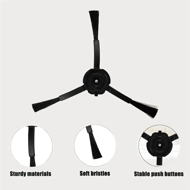 18 個交換部品 Roborock Q8 Max+/Q8 Max/Q5 Pro/Q5 Pro+ 真空ローラーサイドブラシフィルターモップパッドダストバッグ