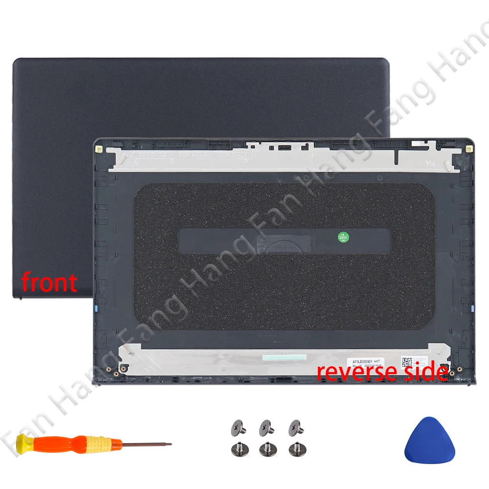 New Case For Dell Inspiron15 3510 3511 3515 3520 Notebook Rear Lid LCD Back Cover Front Bezel Palmrest Black silver Replace