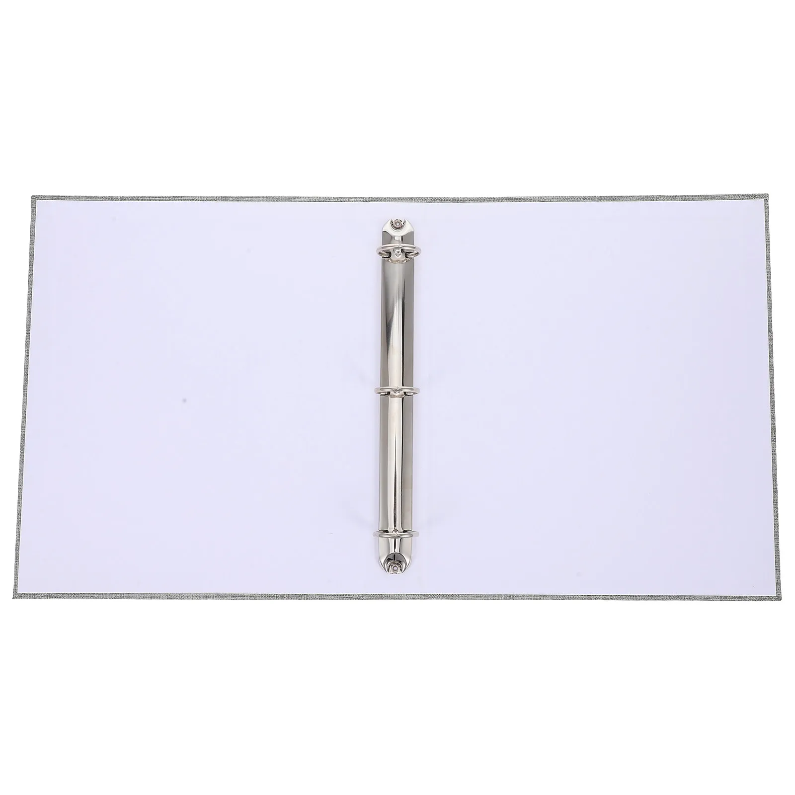 

A4 3 Ring Binder Minimalist Fabric Hardcover File Binder for Documents Reports Resumes Presentations Sheet Music Organization