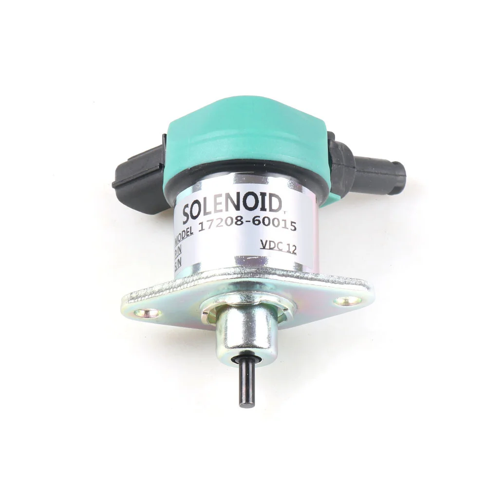 17208-60016 12V Stop Solenoid For Kubota D1005 D1105, D905 17208-60015 Fuel Shutdown Shut Off Solenoid 17208-60010