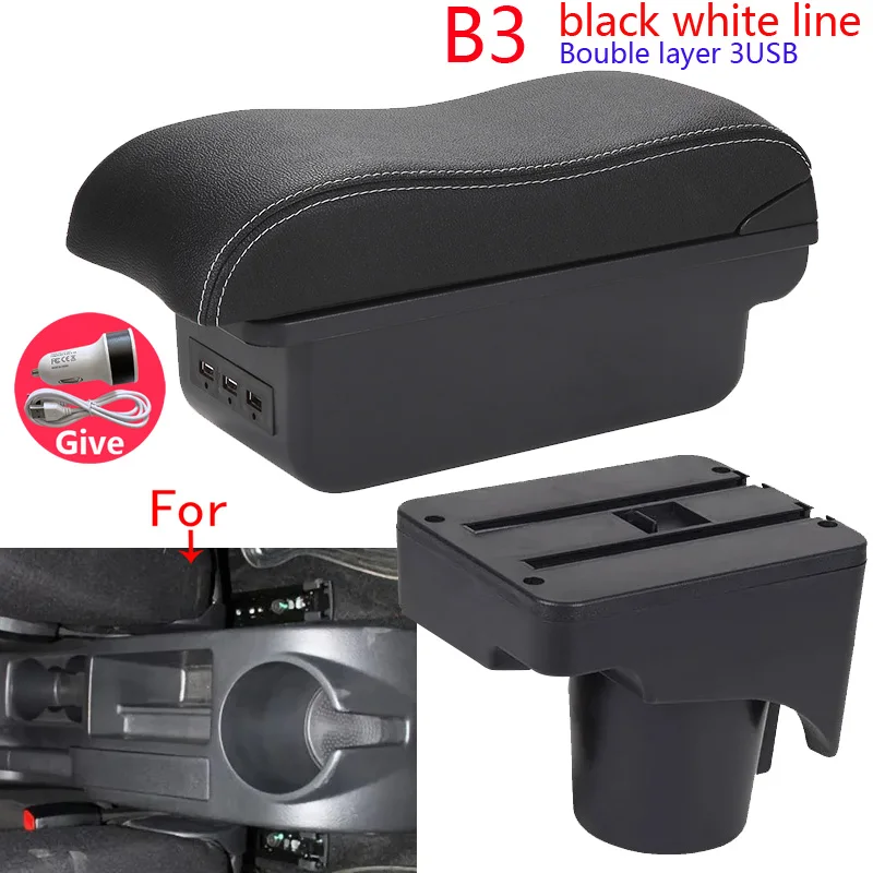 Voor Volkswagen Golf 6 Armsteun Doos Voor Volkswagen Scirocco Sagitar VW Golf 6 Golf 5 Mk6 MK5 Jetta 5 auto Armsteun Auto Opbergdoos