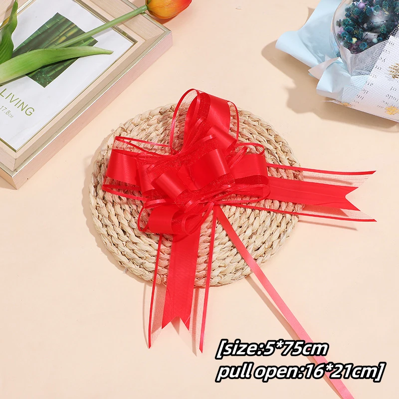 10/50/100Pcs Gifts Ribbons Bows Polychrome
