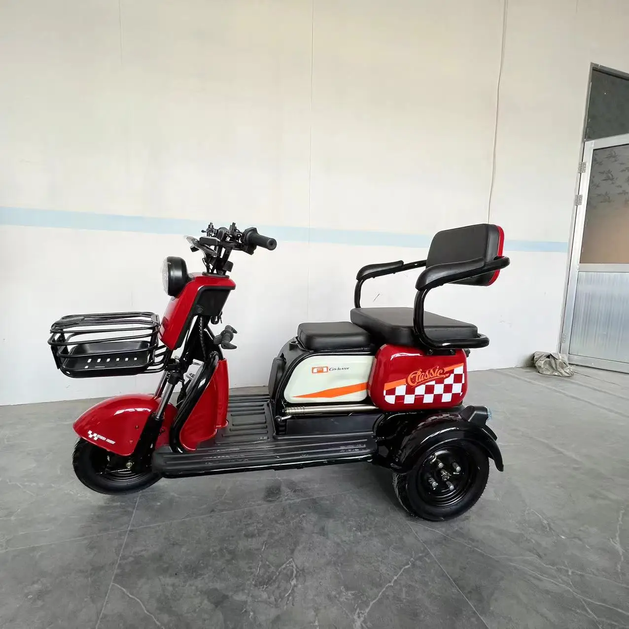 2024 New Arrival High Quality 600w 48v 60v Motorcycle Cargo 3 Wheel Bicycle Bike Electric Tricycle