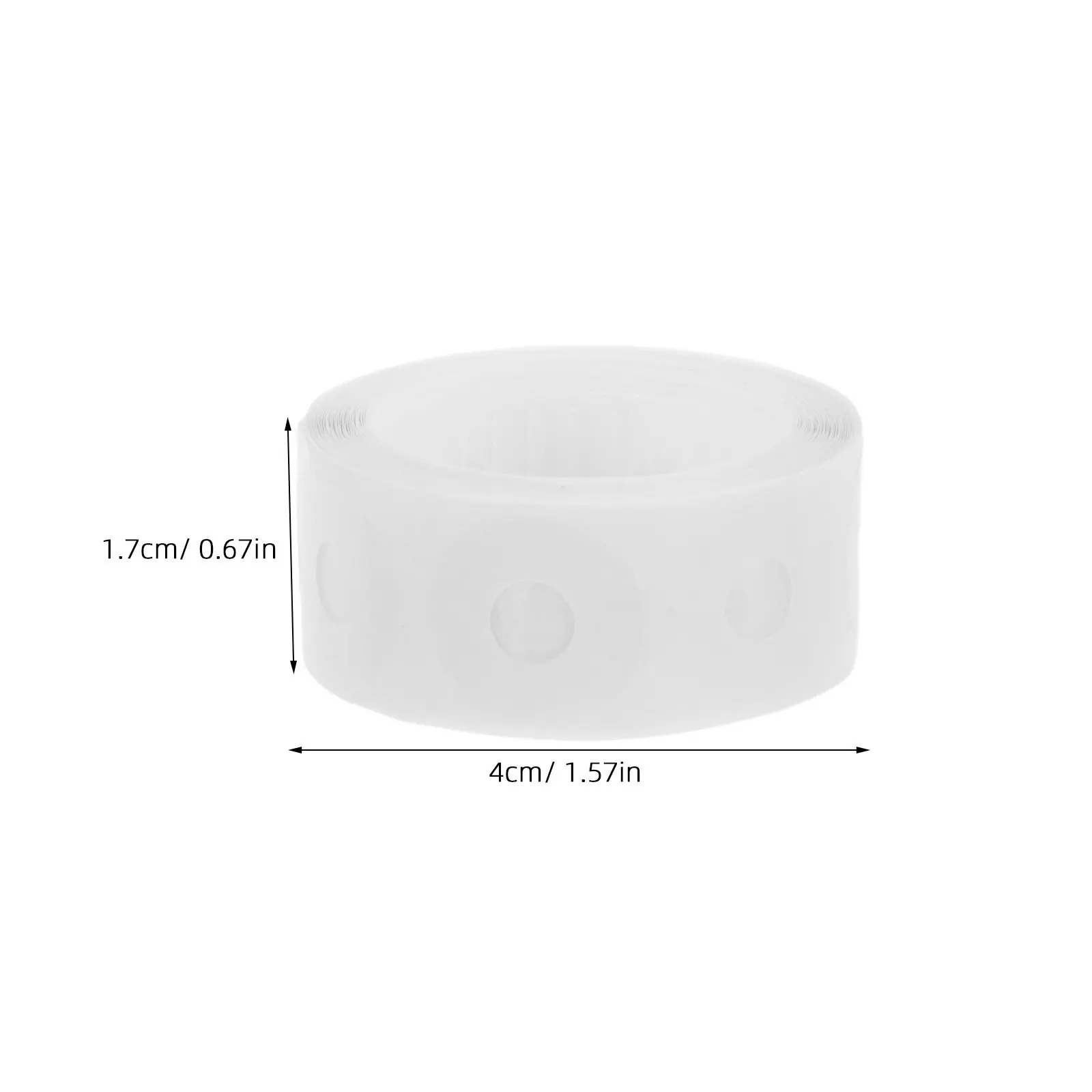 1 Box Clear Self Adhesive Punch Hole Reinforcement Stickers for Notebook Paper Binder Pages Protector Paper Hole Repair