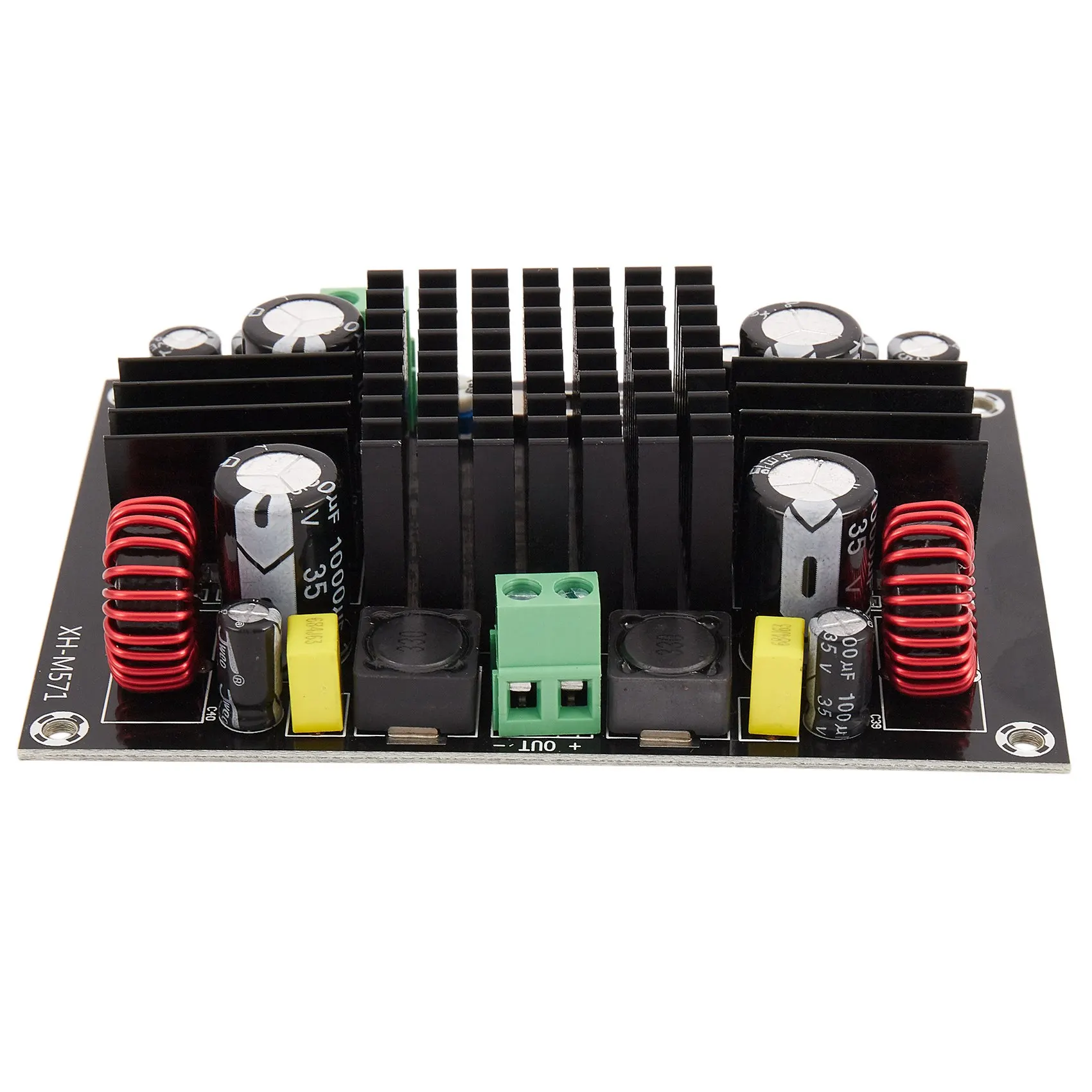 Y06A Xh-M571 High Power Subwoofer Audio Digital Amplifier Board Trolley Case Boost Amplifiers Mono 150W
