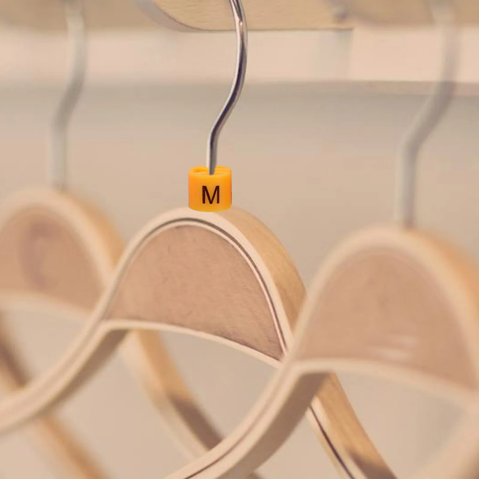 

290Pcs Colorful Clothes Hanger Size Marker Circle Plastic Size Tags for Store Wardrobe Organization Clothes Hanger Markers