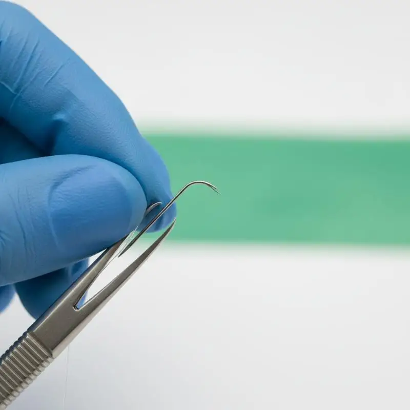 

12PCS 2.0 3.0 4.0 Practice Suture Nylon Thread Sterile Needle for Medical Surgical Simulation Training