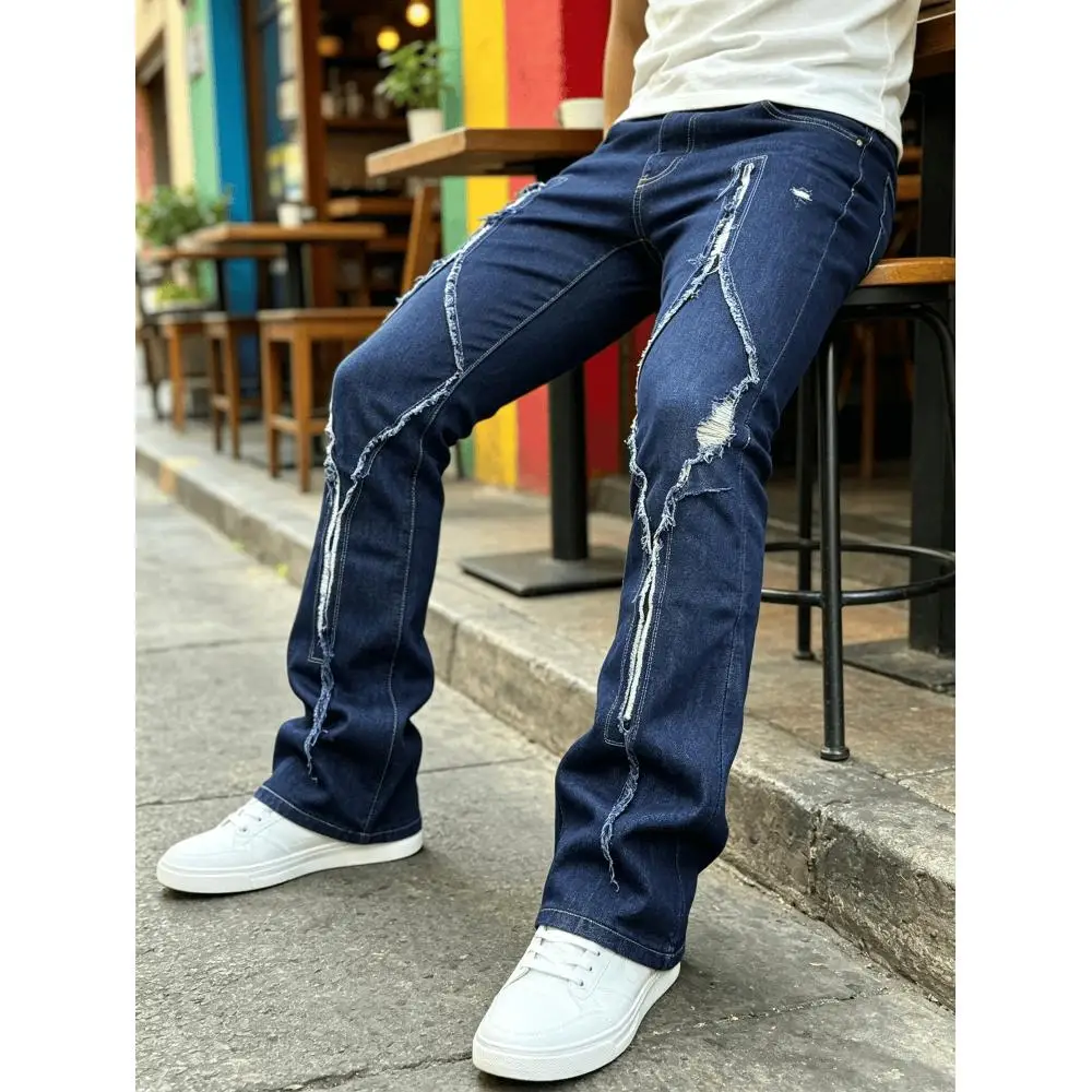 Trendy Denim Trousers for All, Trendy Street Style, Halloween Limited Edition, Black Friday Limited Edition