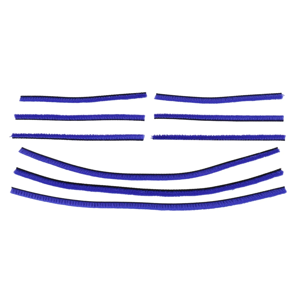 9Pcs Soft Plush Strips for Dyson V6 V7 V8 V10 V11 Vacuum Cleaner Soft Roller Head Replacement Accessories Parts