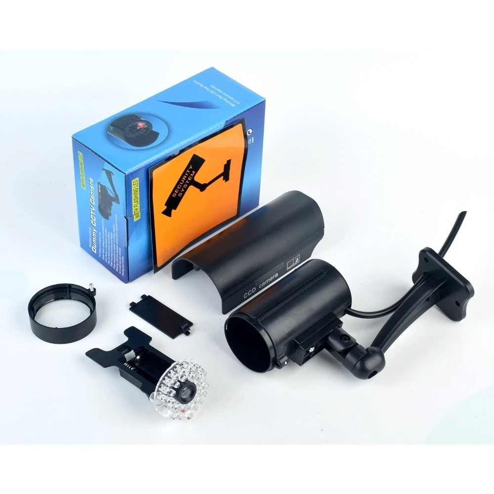 New Fake Surveillance Camera Simulation Monitoring,Virtual Camera,Realistic Look,Deter Thieves,Easy Install, Indoor Outdoor Use