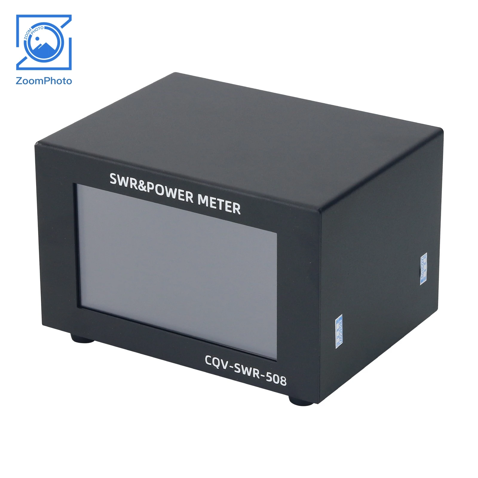 Medidor de potência digital swr 200w CQV-SWR-508 1.8-54mhz com tela lcd colorida de 4.3 "medidor de potência de onda alta para rádio amador