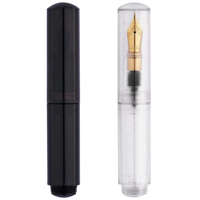 

Mini Pocket-Size Eyedropper Fountain Pen Writing Ink Pen F Nib Ink Pen Portable Mini Pocket Pen