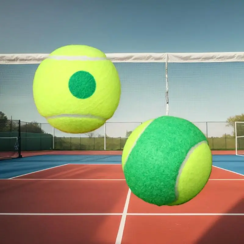 

1Pc Soft Low-Compression Tennis Balls – Elastic Training Balls for Youth and Beginner Players