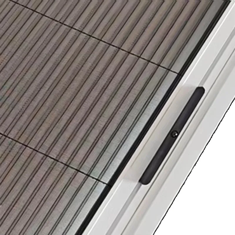 

[Factory Price] Modern Pleated Mosquito Net For Sliding Doors With Aluminum Frame Anti-Mosquito Window Screen